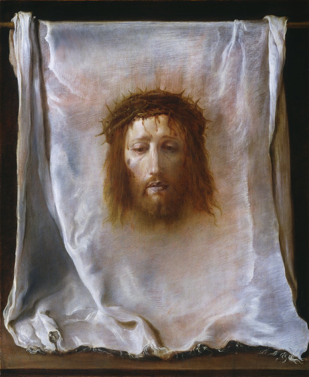 Veronika fátyla, 1618-22 körül alkotó: Domenico Fetti or Feti