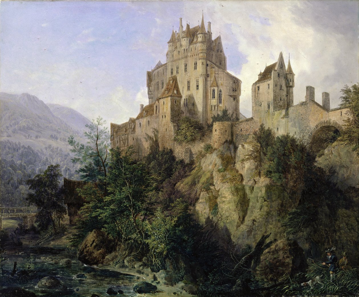 Eltz kastély alkotó: Domenico II Quaglio