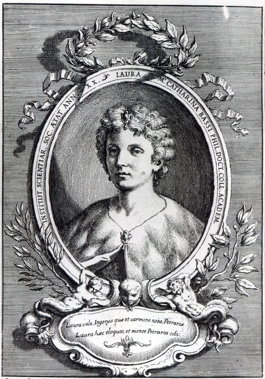 Laura Maria Caterina Bassi alkotó: Domenico Maria Fratta