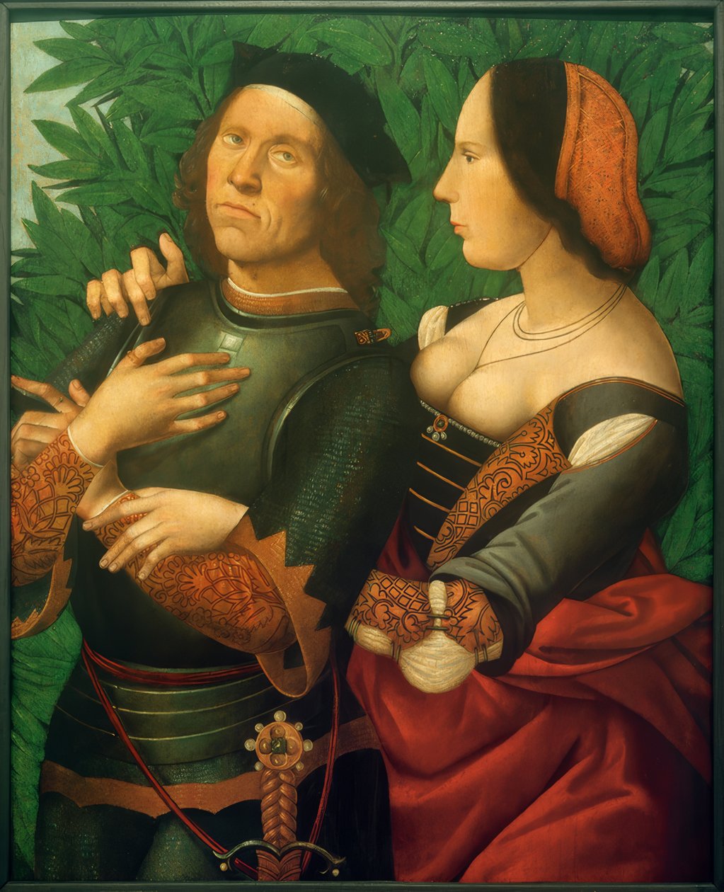 Lovag és hölgy alkotó: Domenico Panetti