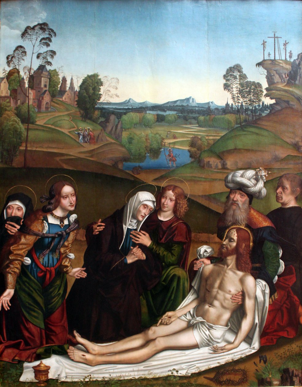 Krisztus siralma alkotó: Domenico Panetti