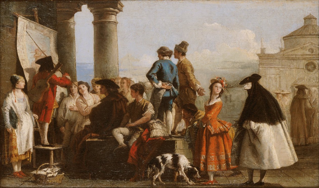 A mesélő alkotó: Domenico Tiepolo