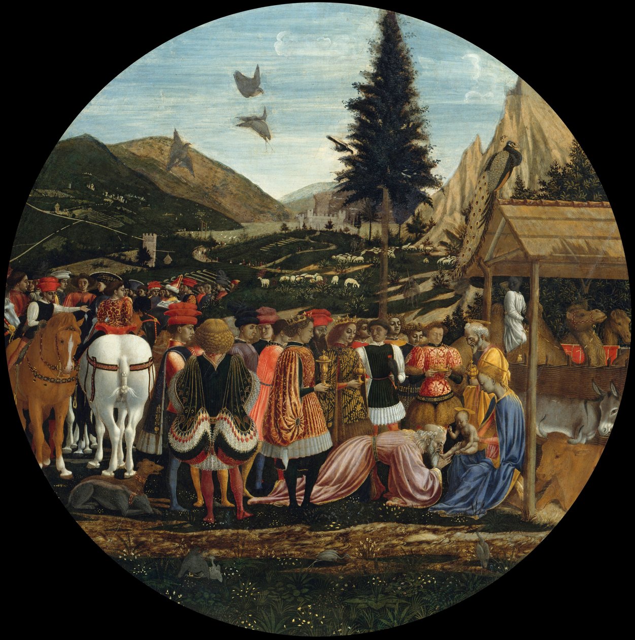 A bölcsek imádása alkotó: Domenico Veneziano