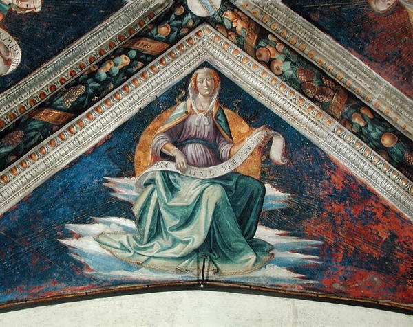 Egy szibilla, 1483-86 alkotó: Domenico Ghirlandaio