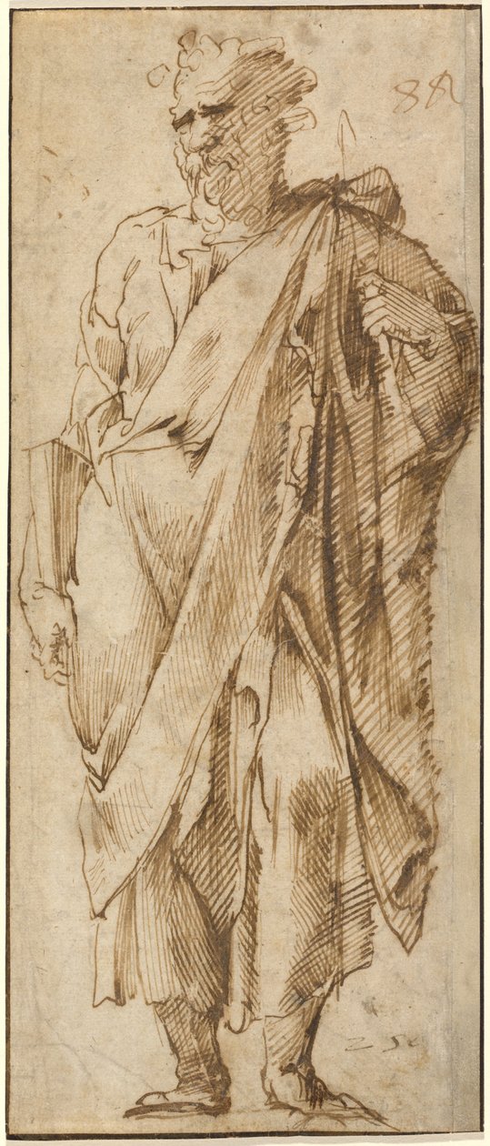 Egy álló Szent alkotó: Domenico Beccafumi