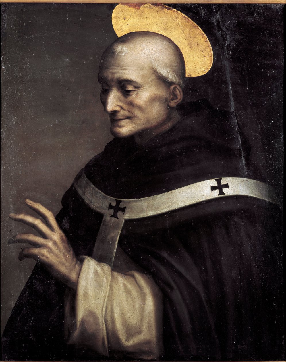 Szent Antal benissant (paduai szent Antal). Domenico Beccafumi (1486-1551) festménye alkotó: Domenico Beccafumi