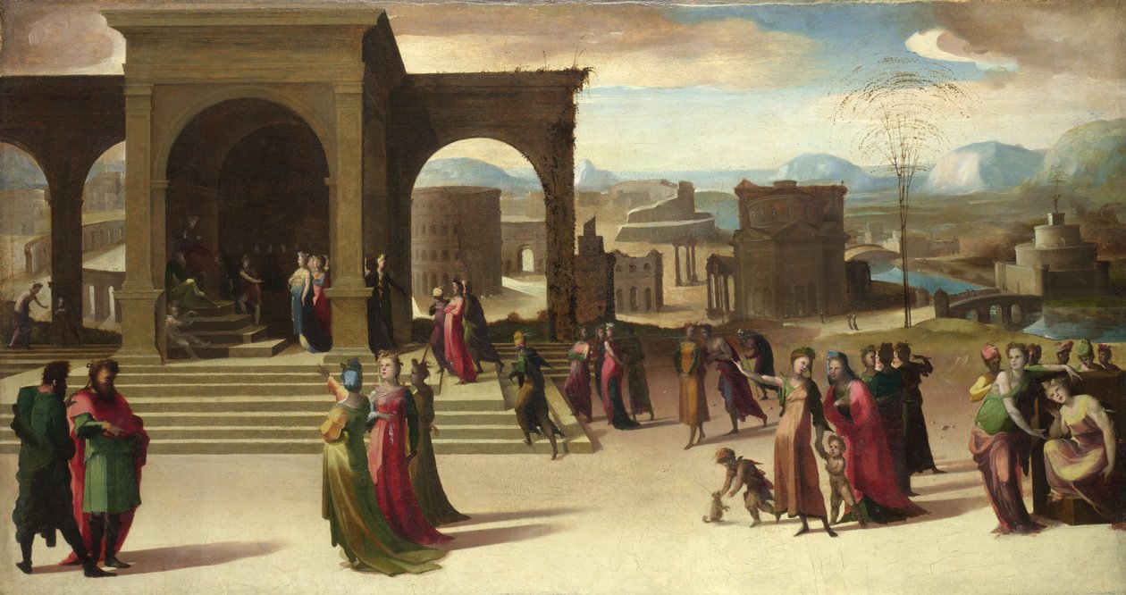 Papirius története, 1520-as évek közepe alkotó: Domenico di Pace Beccafumi  