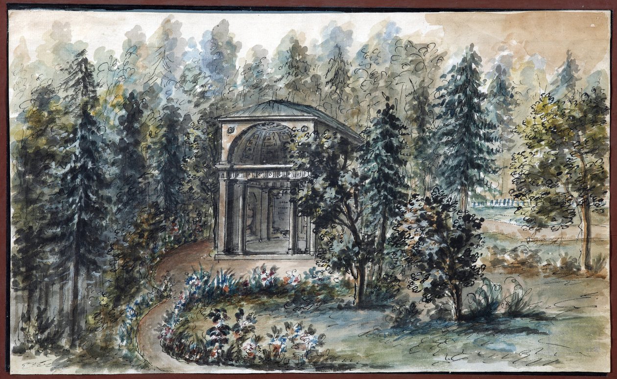 Pavillon en memoire de Frederica, Soeur de l