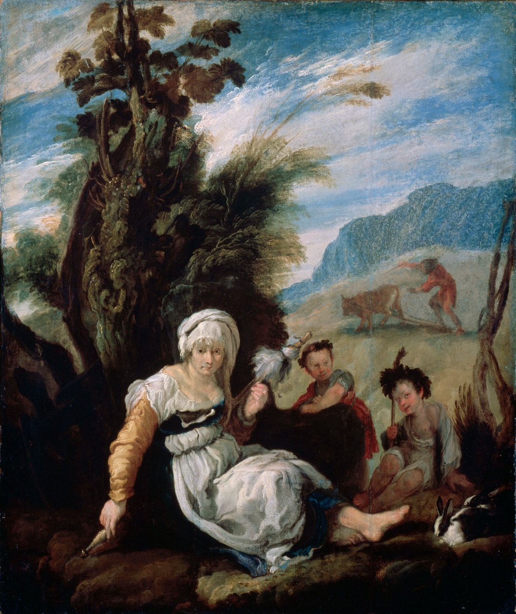 Ádám és Éva, 1588 alkotó: Domenico Fetti or Feti