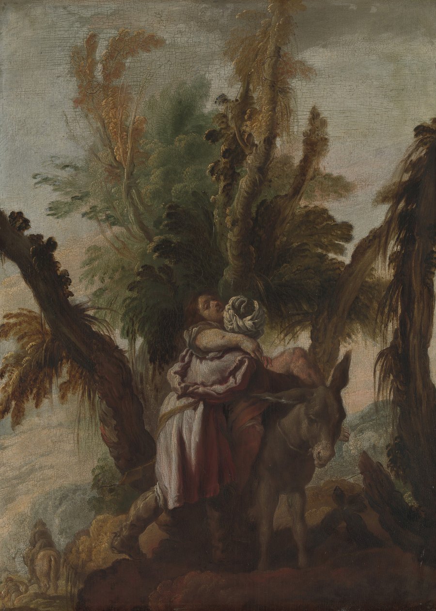 Az irgalmas szamaritánus, kb. 1618-22. alkotó: Domenico Fetti or Feti