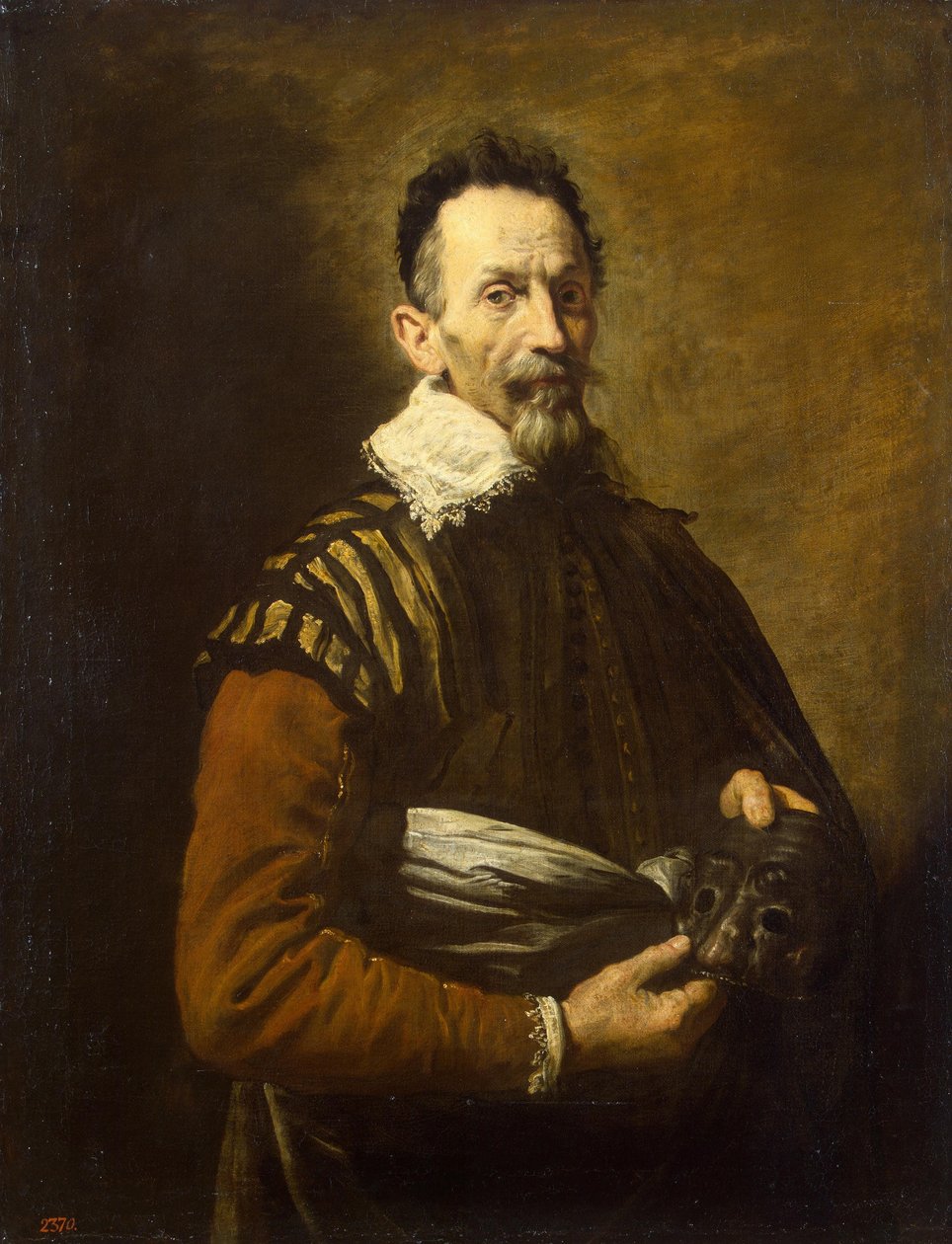 Színészportré, 1620-1622 alkotó: Domenico Fetti or Feti