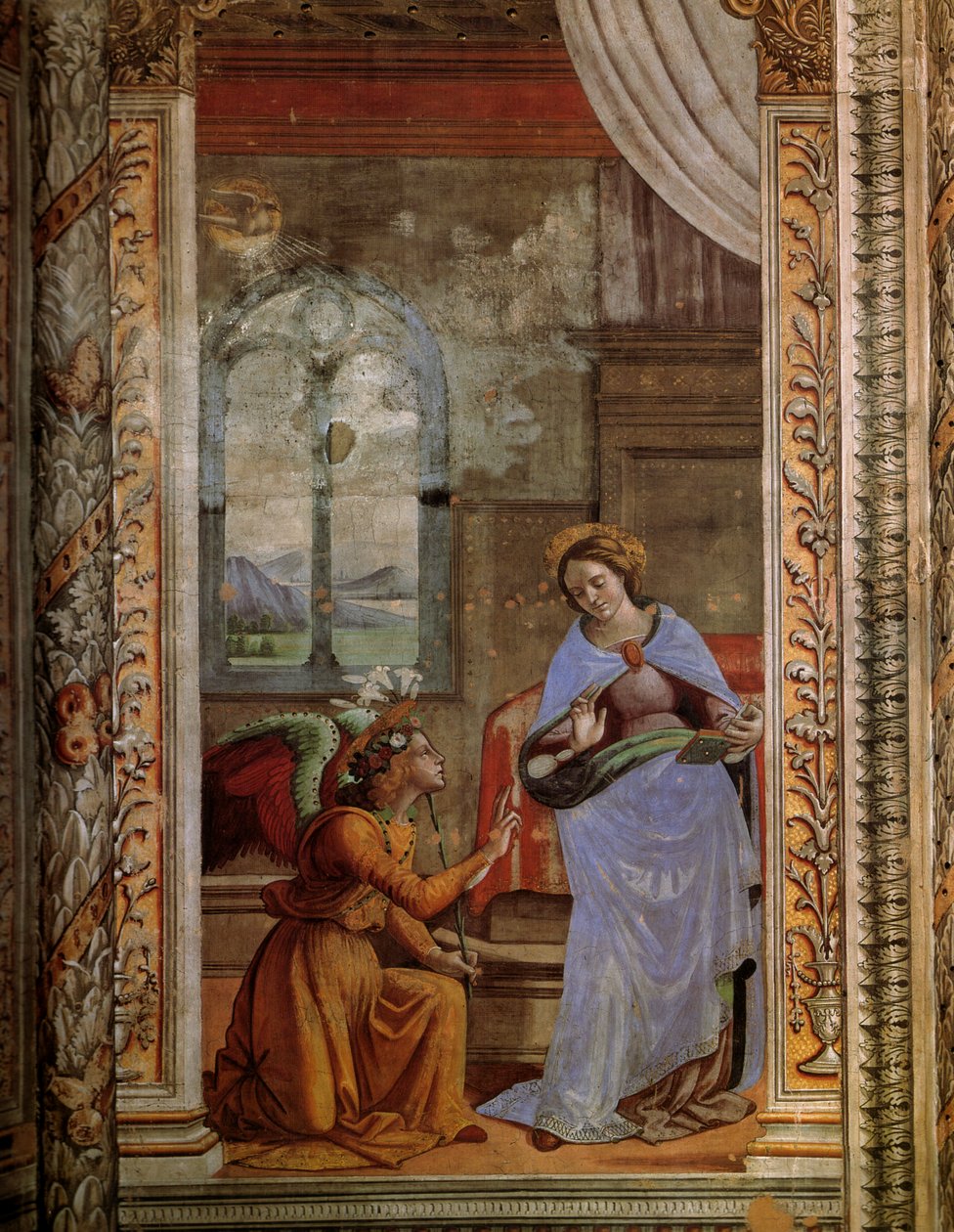 Annunciation alkotó: Domenico Ghirlandaio