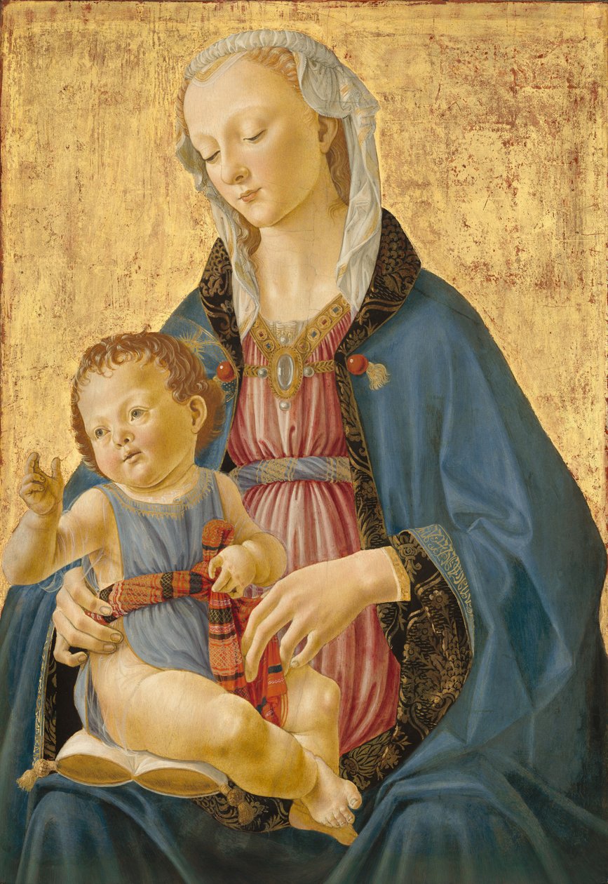 Madonna és gyermeke, c. 14701475. alkotó: Domenico Ghirlandaio