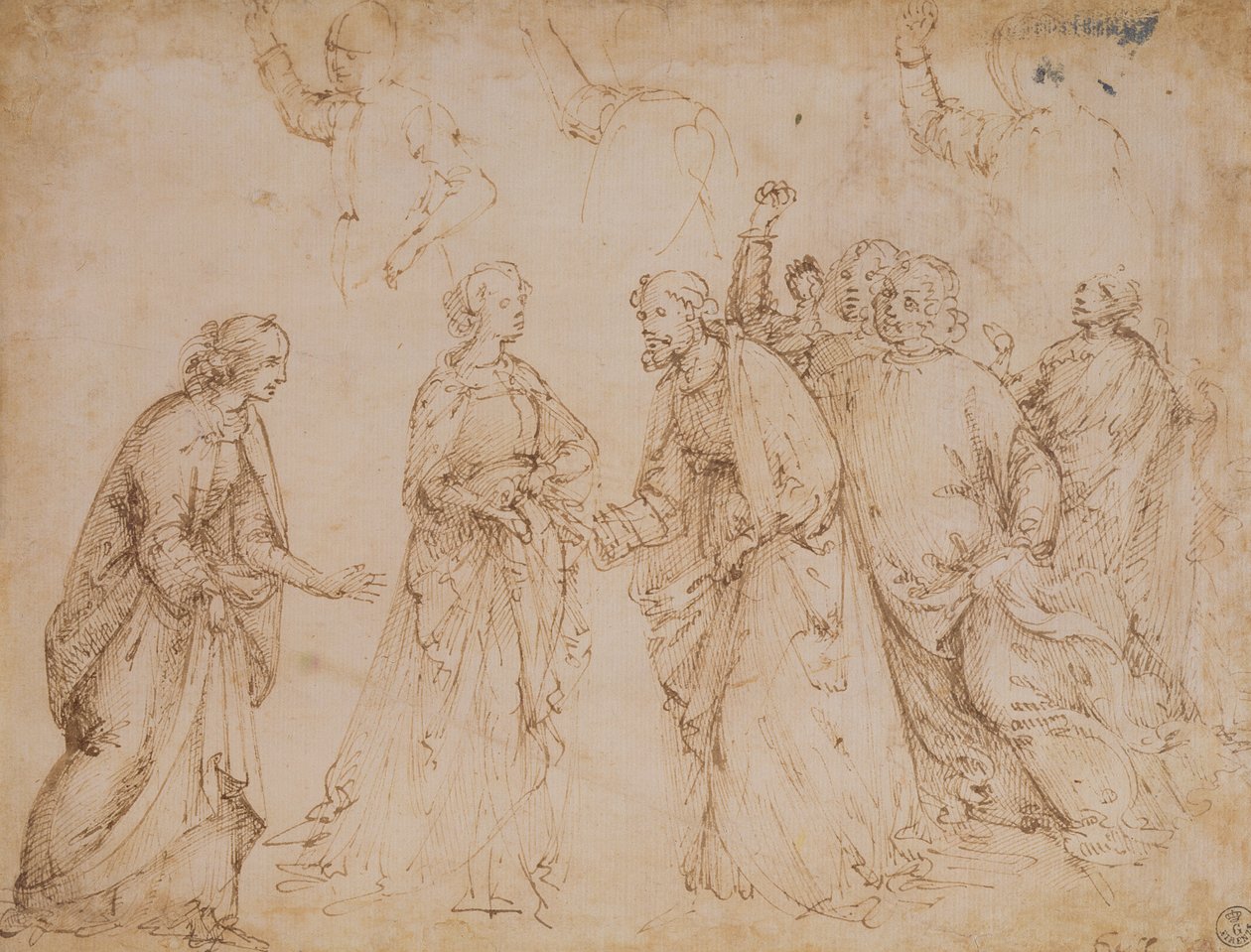 Szűzanya házassága alkotó: Domenico Ghirlandaio