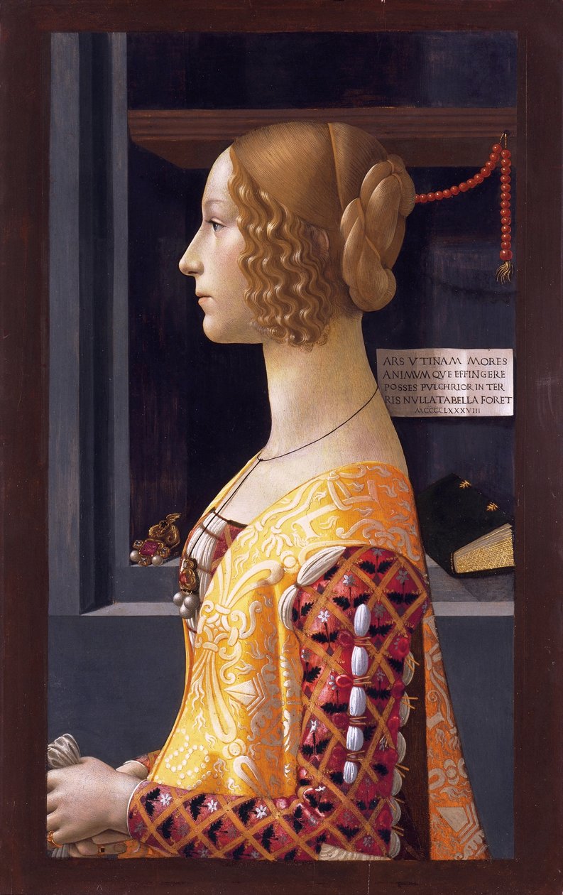 Giovanna Tornabuoni portréja alkotó: Domenico Ghirlandaio