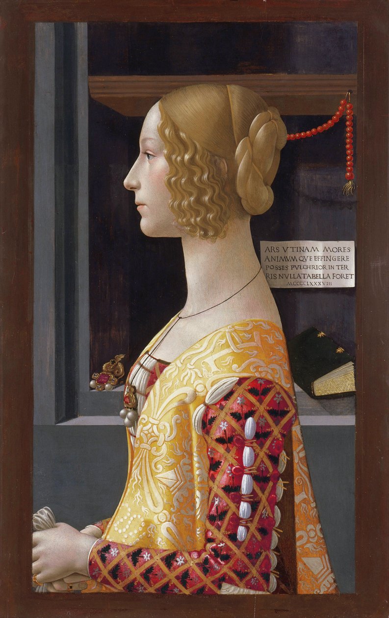 Giovanna Tornabuoni portréja alkotó: Domenico Ghirlandaio