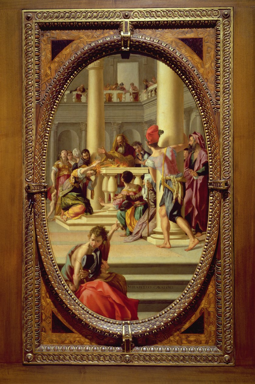 Az utolsó vacsora, két tanítvány részlete, a kolostor refektóriumából, 1480-as freskó alkotó: Domenico Ghirlandaio