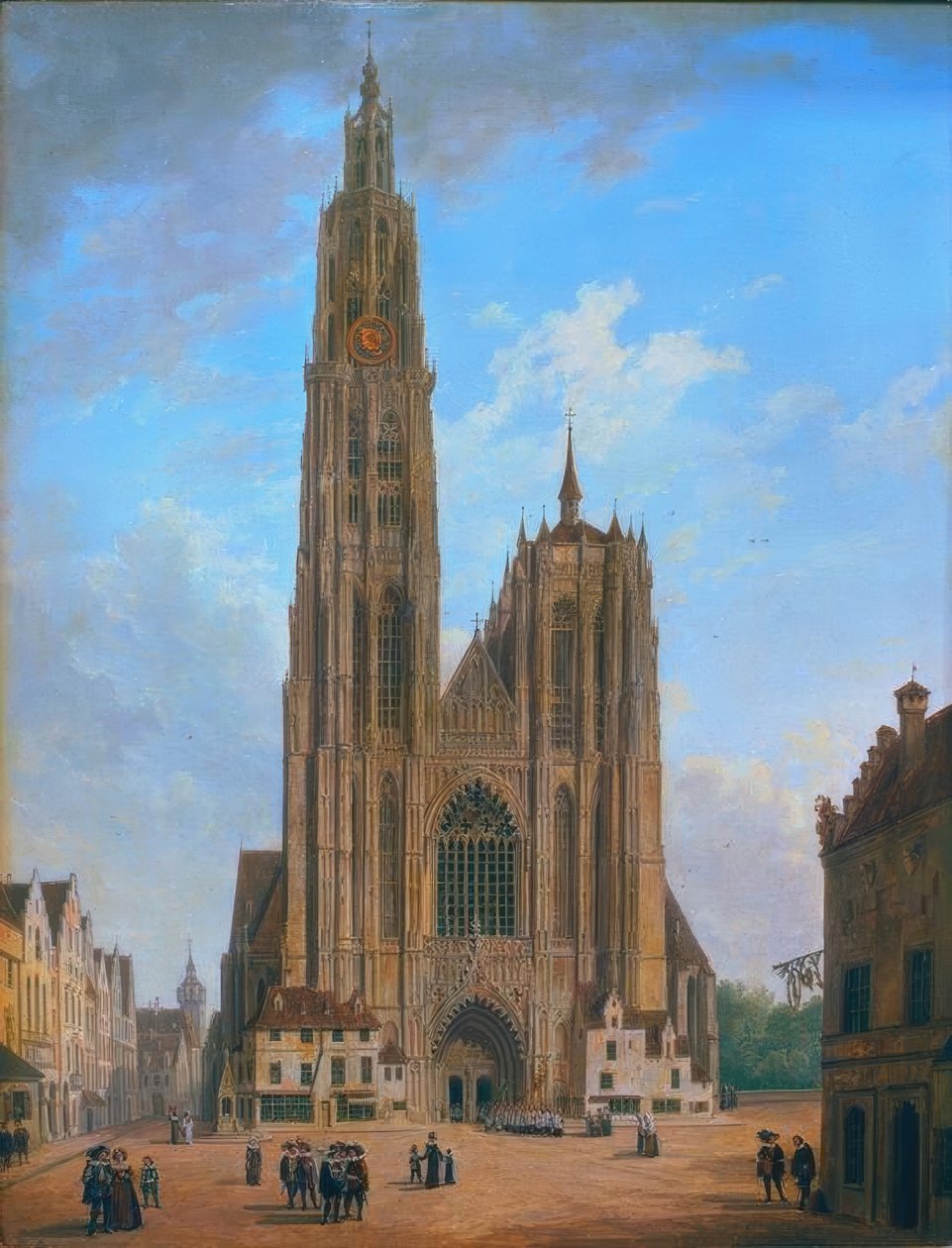 Antwerpeni katedrális alkotó: Domenico II Quaglio