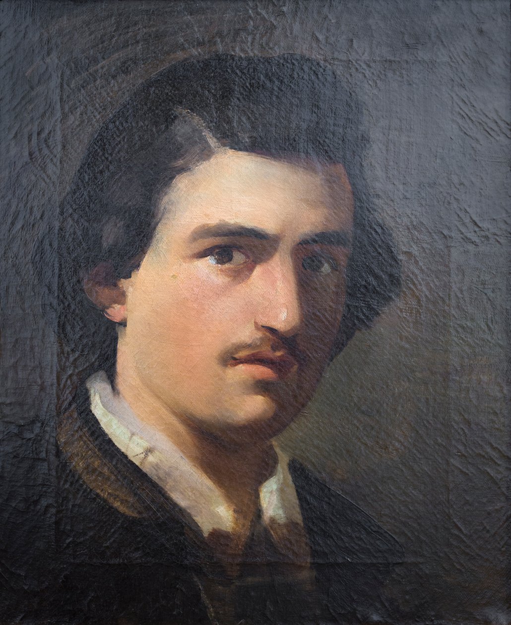 Önarckép közel húsz évesen alkotó: Domenico Morelli