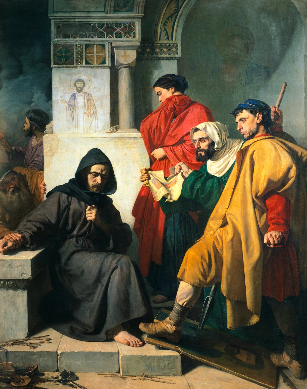 Az ikonoklasztok alkotó: Domenico Morelli