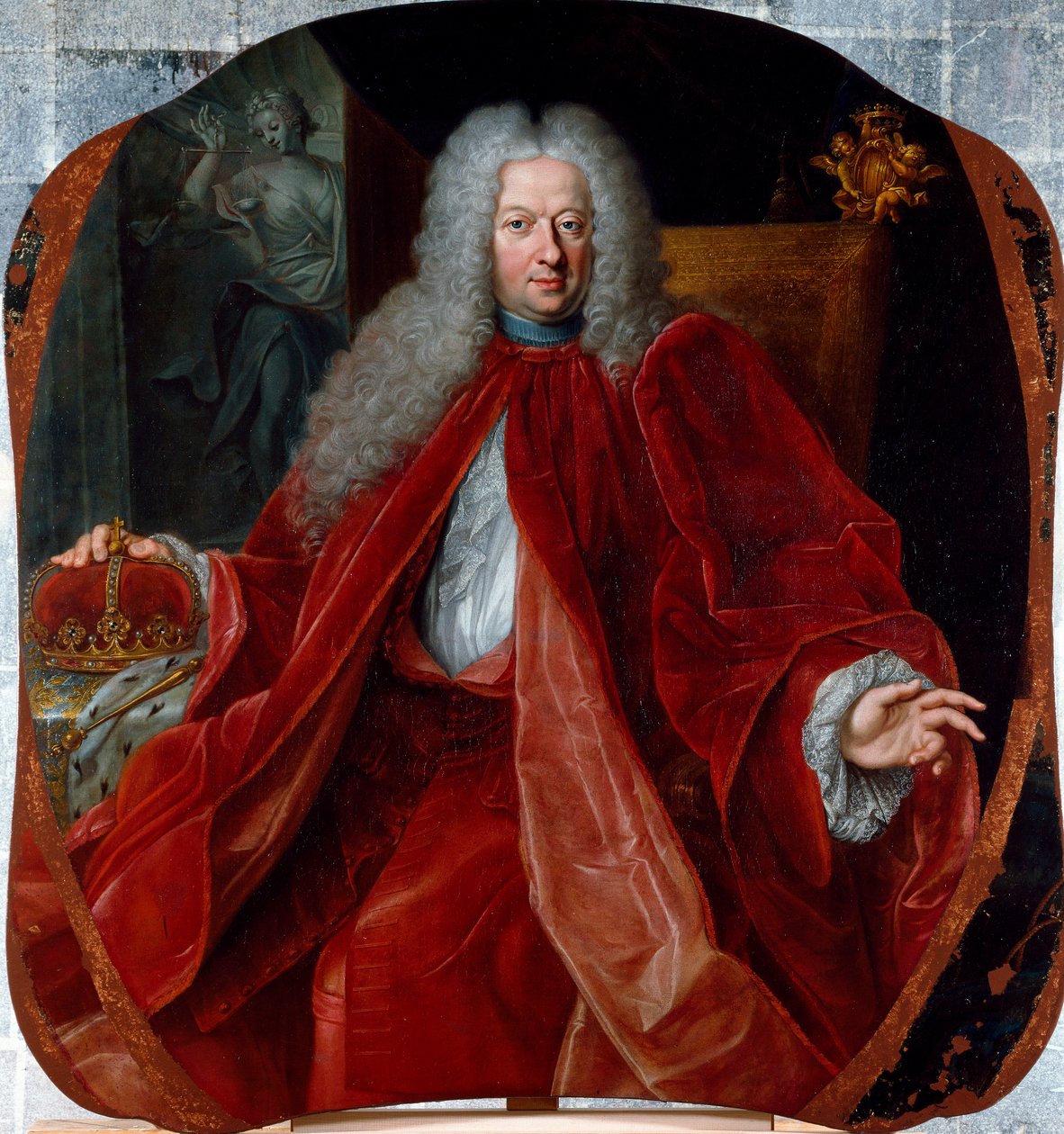 Domenico Negrone (1672-1736) portréja, a Gének Köztársaság dózse 1723-tól 1726-ig. Domenico Parodi festménye alkotó: Domenico Parodi