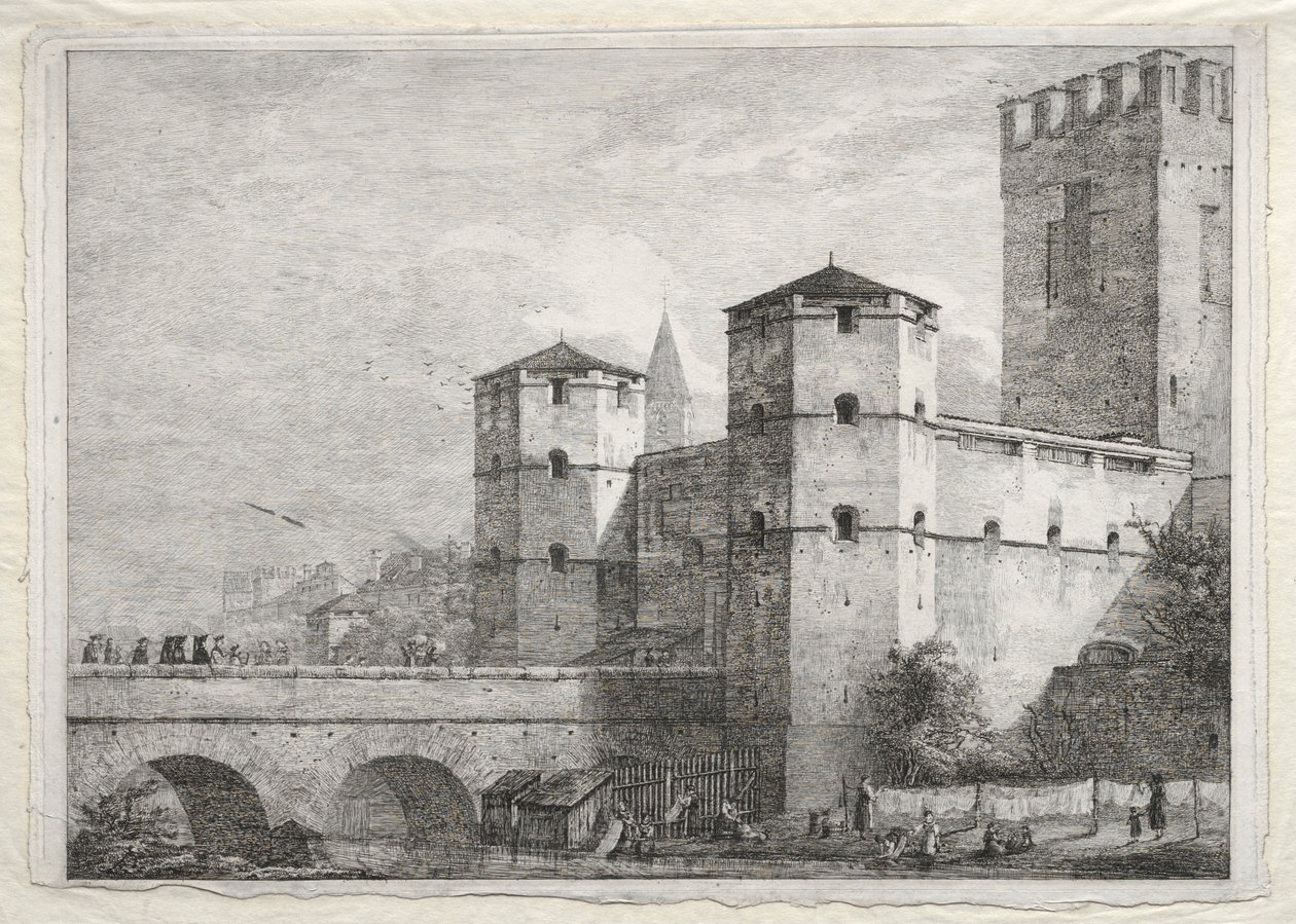 München-Hohenschwangau, Bajorország. alkotó: Domenico Quaglio