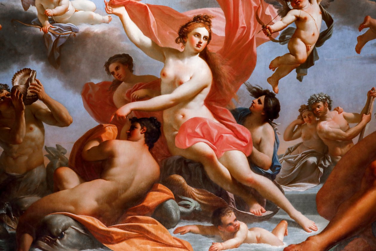 Galatea diadala 1778-1780, freskó alkotó: Domenico De Angelis