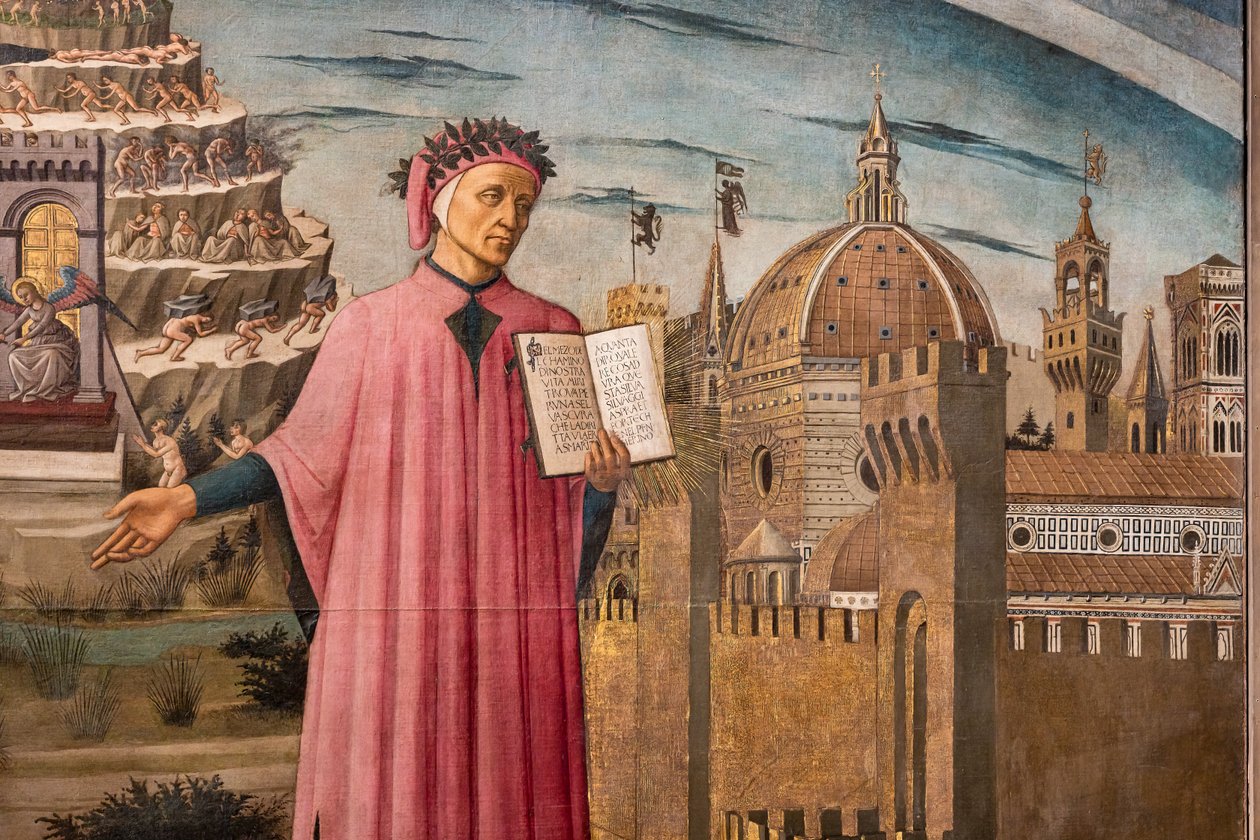 Dante Alighieri Isteni színjátéka alkotó: Domenico di Michelino