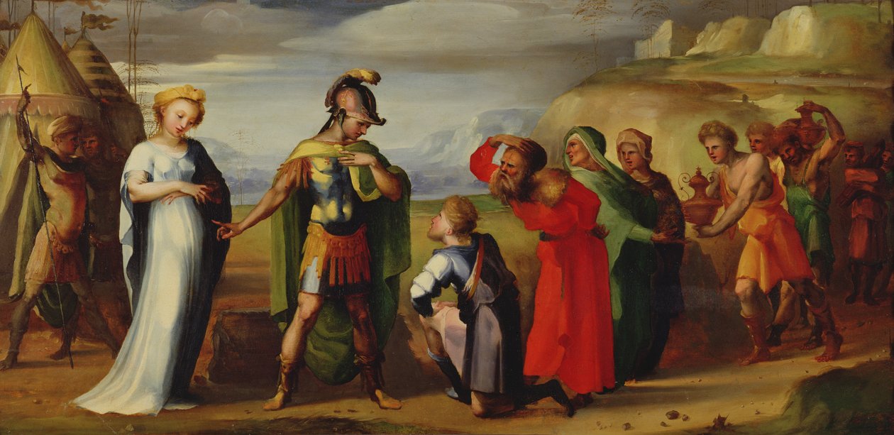 Scipio kontinenciája (Kr. e. 237-183) alkotó: Domenico di Pace Beccafumi  