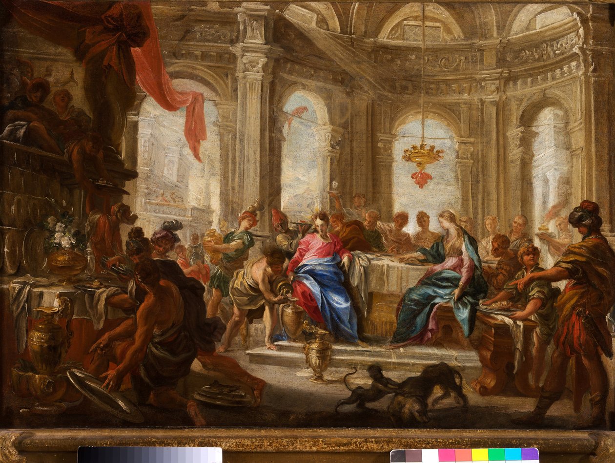 Kána esküvője alkotó: Domenico the Elder Piola