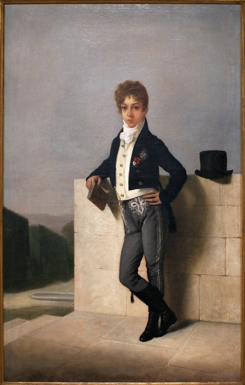 Joao Pedro Quintella, Farrobo grófjának (1801-1869) portréja – Domingos Antonio de Sequeira (1868-1937) festménye, olaj, vászon alkotó: Domingos Antonio de Sequeira
