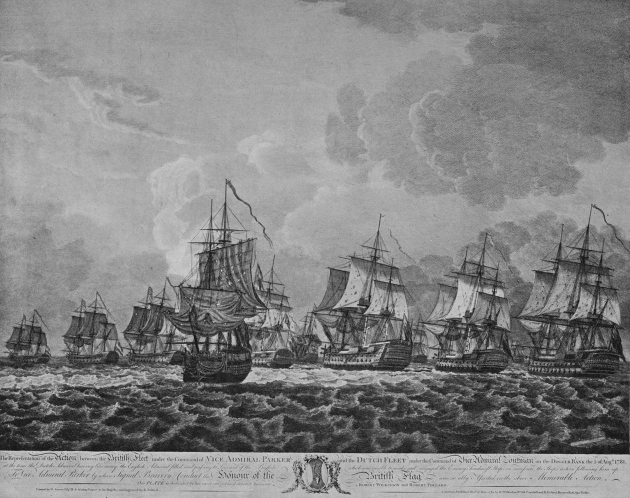 The Dogger Bank, 1780-as évek alkotó: Dominic Serres