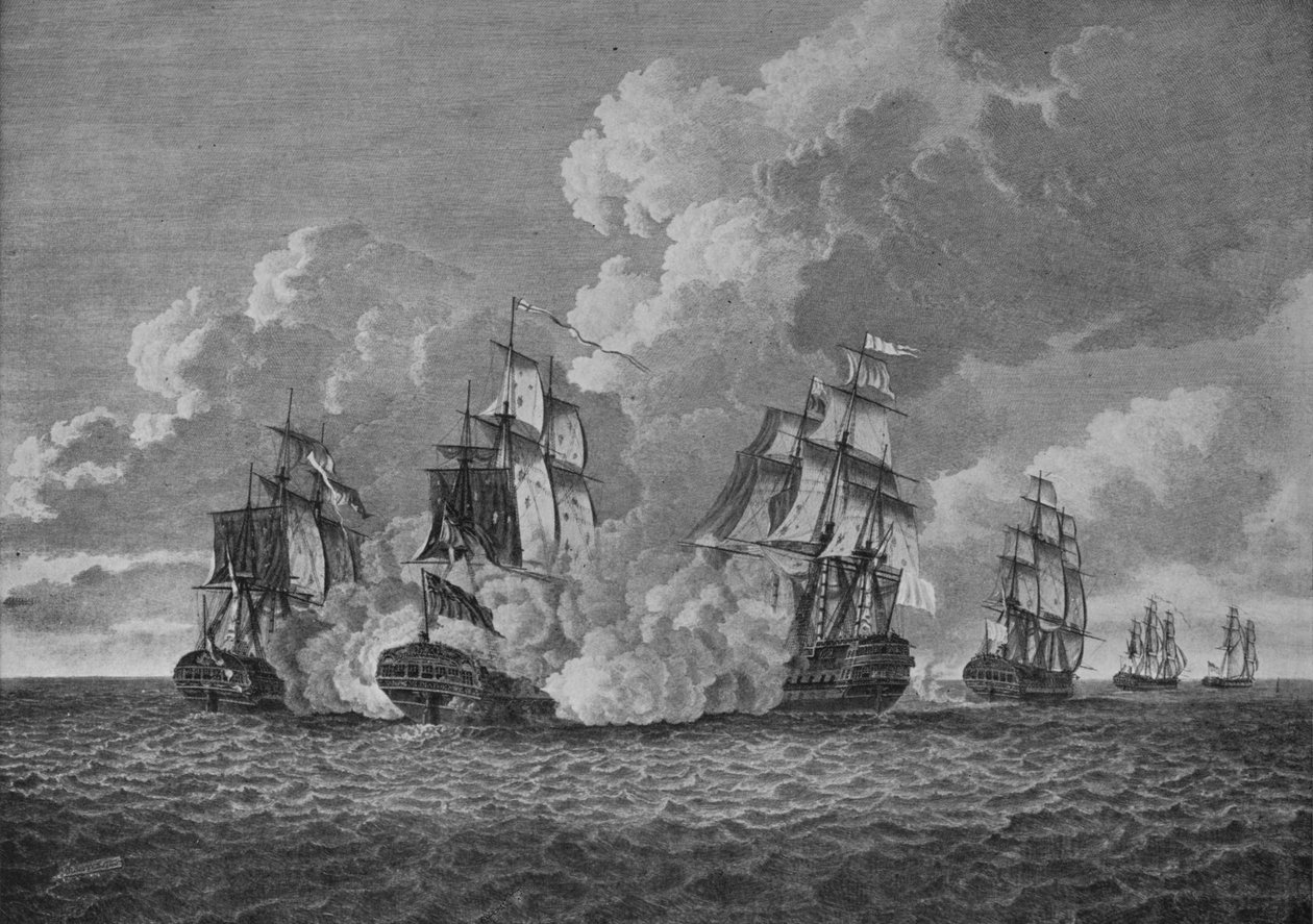 A közvetítő és a Sándor, c1784 alkotó: Dominic Serres