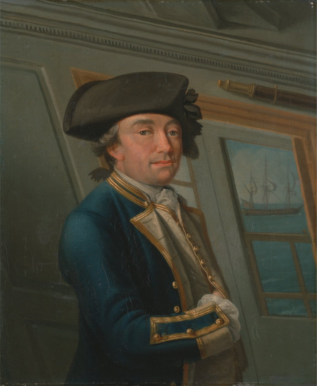 William Locker kapitány alkotó: Dominic Serres RA