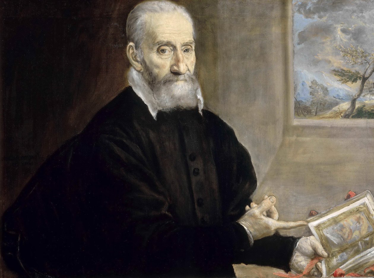 Giulio Clovio portréja 1498-1578, 1571 körül. alkotó: Dominico El Greco