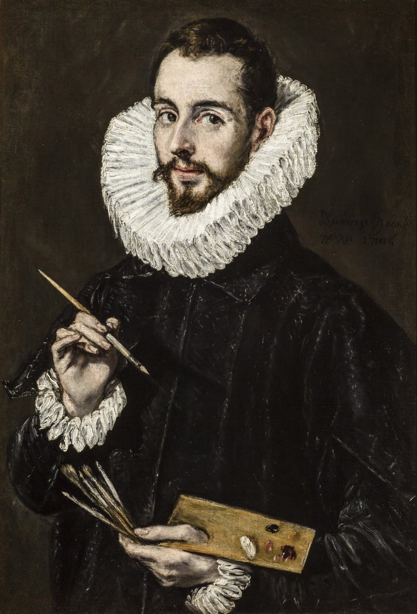 Jorge Manuel Theotokopoulos portréja 1578-1631, 1600-1605 körül. alkotó: Dominico El Greco