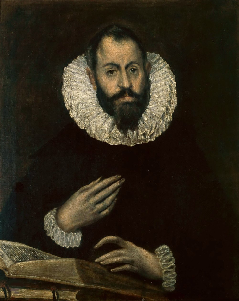 Férfi portré, 1600-1610 körül. alkotó: Dominico El Greco