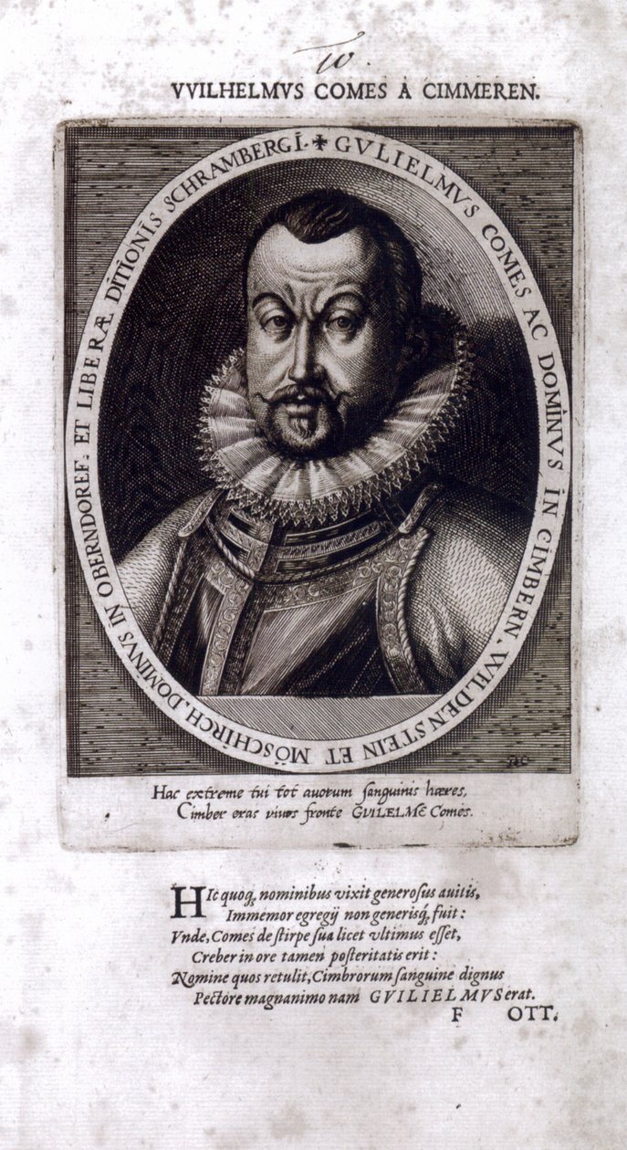 Wilhelm von Zimmer, Zimmer utolsó grófja alkotó: Dominicus or Custodis Custos