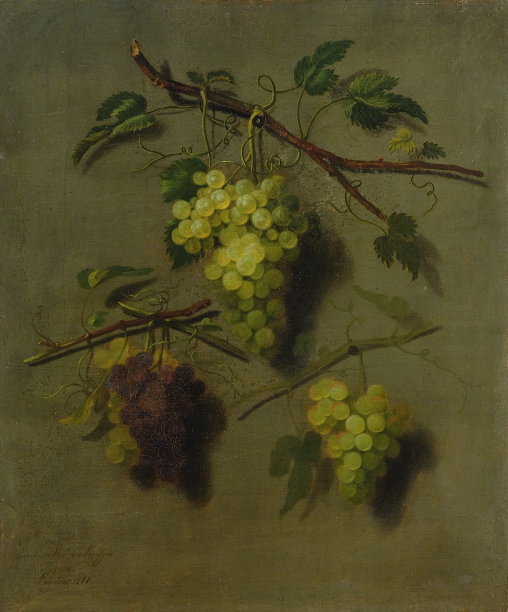 Csendélet, 1738 alkotó: Dominicus Van der Smissen