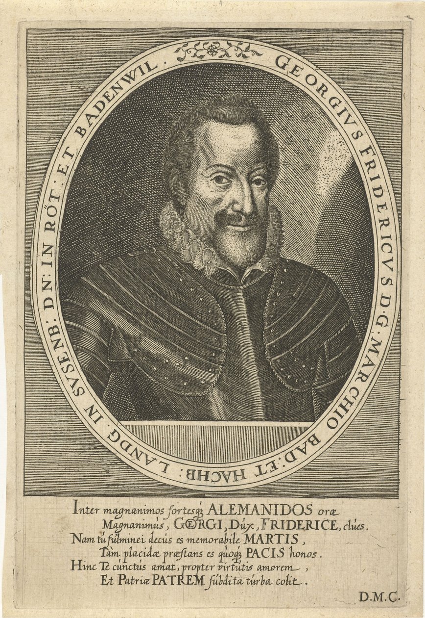Baden-Durlachi Frigyes György 1573-1638, c. 1610 alkotó: Dominicus or Custodis Custos