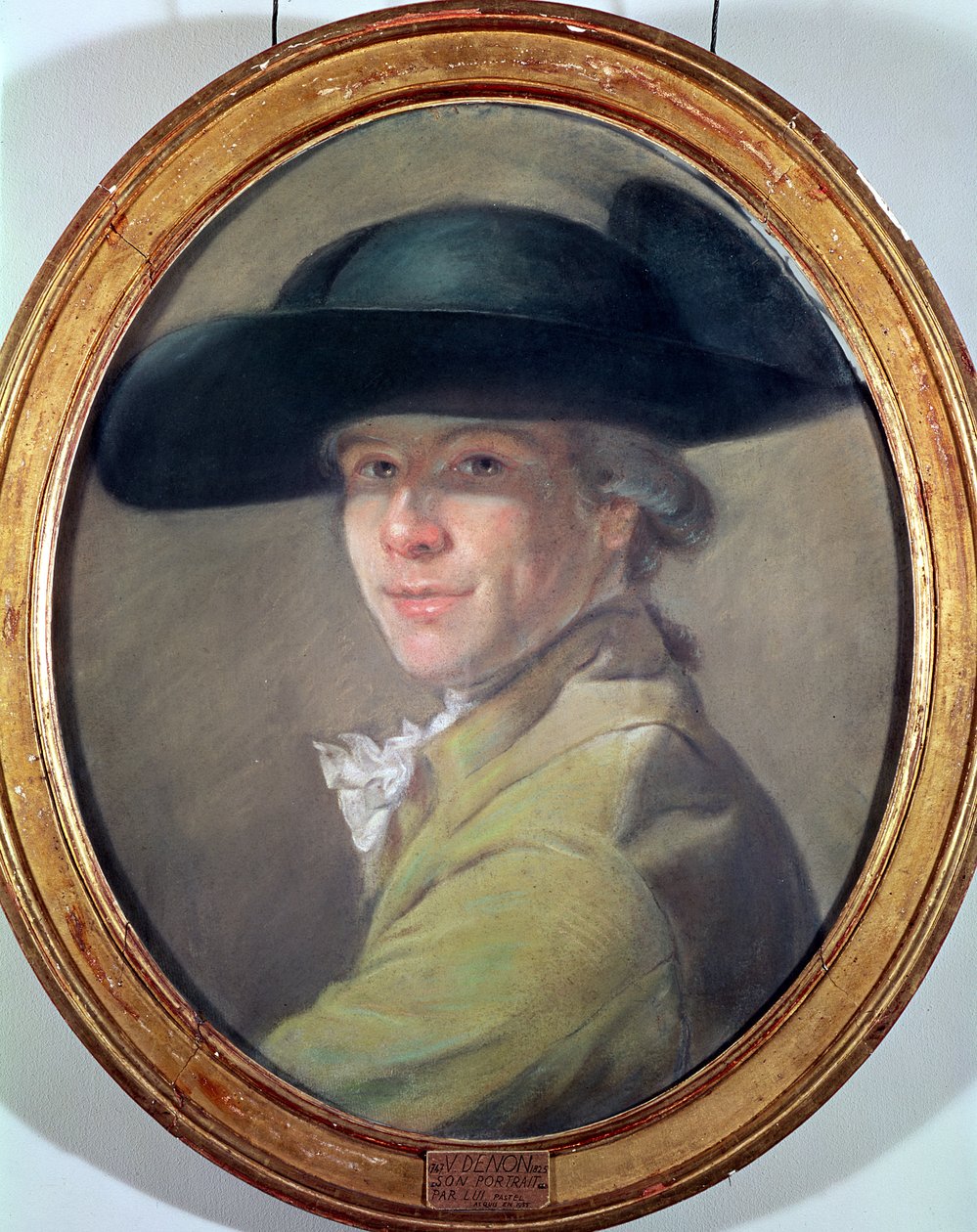 Önarckép, 1780 körül (pasztell) alkotó: Dominique Vivant Denon