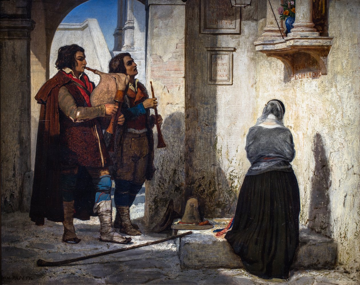 Imádság a Madonnához alkotó: Dominique Louis Papety