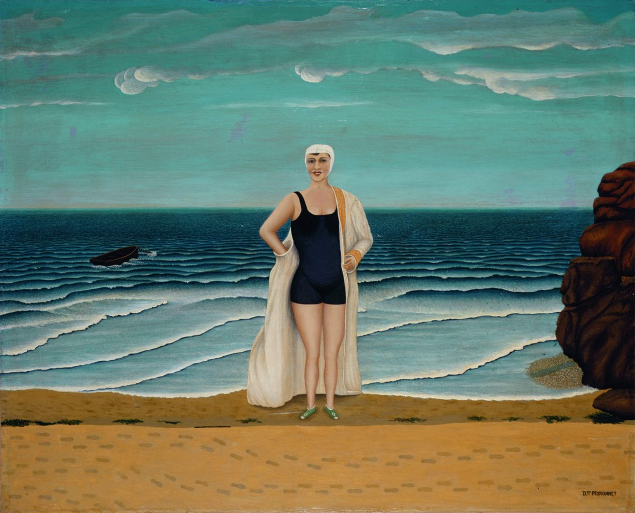 A sziklák és a tenger A sziklák és a tenger, 1931. alkotó: Dominique Peyronnet