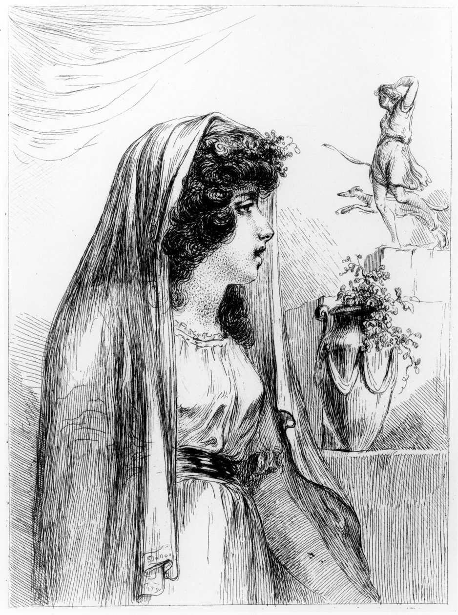 Lady Hamilton mint Diana-Hecate, 1791 alkotó: Dominique Vivant Denon
