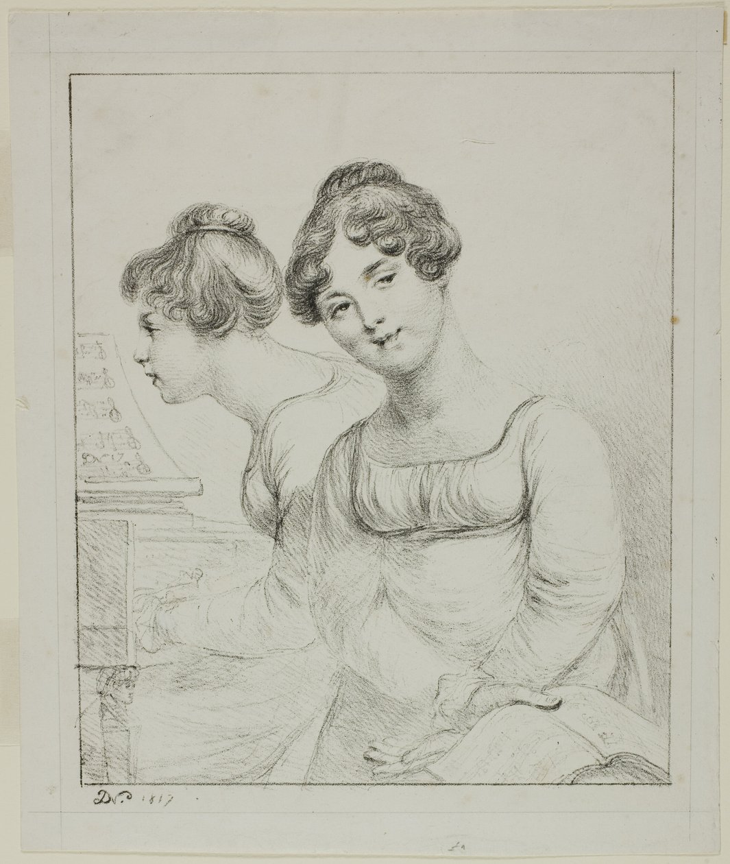 Madame Lavallée és Madame de Valory alkotó: Dominique Vivant Denon