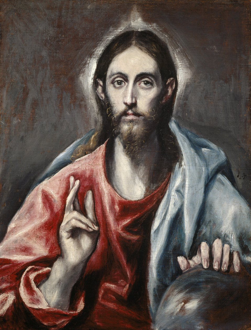 Krisztus áldása (A világ megváltója) alkotó: El Greco