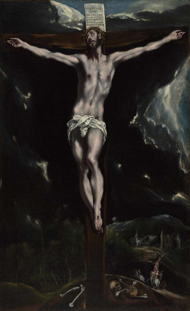 Krisztus a kereszten alkotó: El Greco