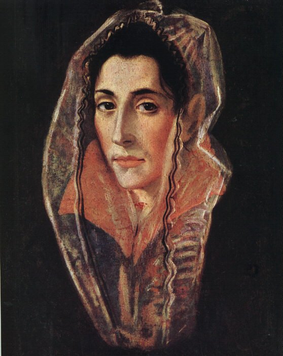 Női portré alkotó: El Greco