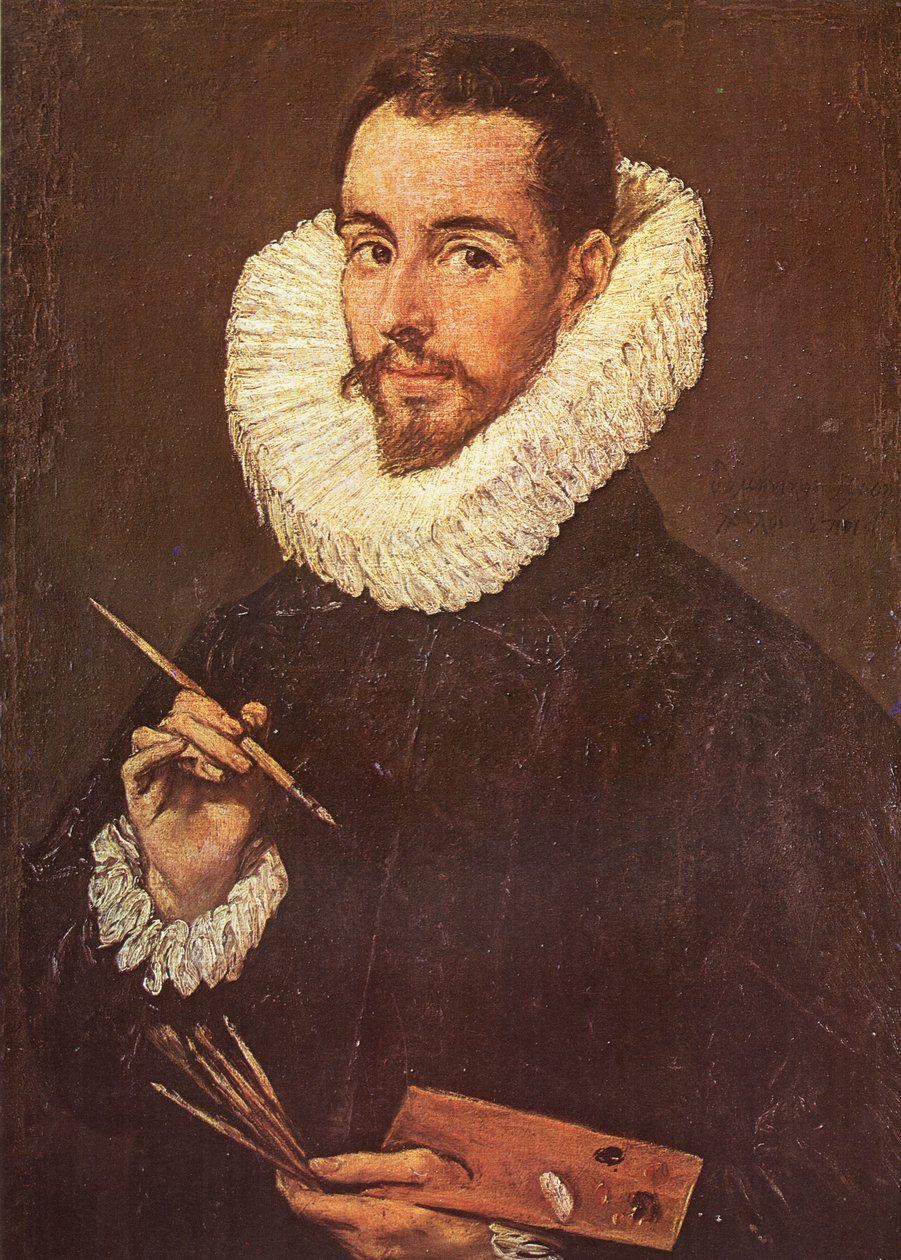 Jorge Manuel Theotocópuli portréja alkotó: El Greco