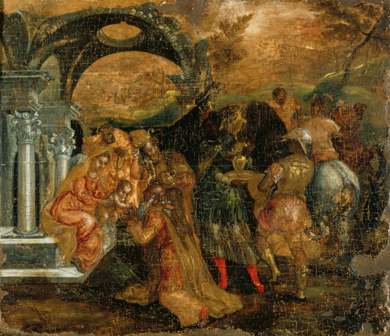 A mágusok imádása alkotó: El Greco